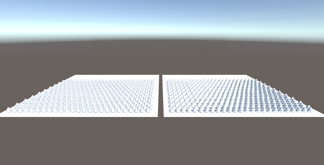 Benchmark test - combined vs not combined static tree models