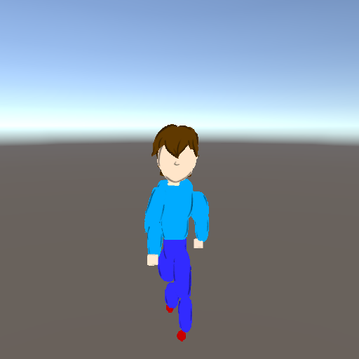 My new 2D character in 3D... may not represent final gameplay.