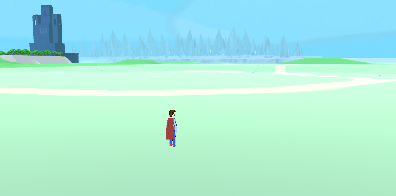 It's a little empty now, but at least you can walk!