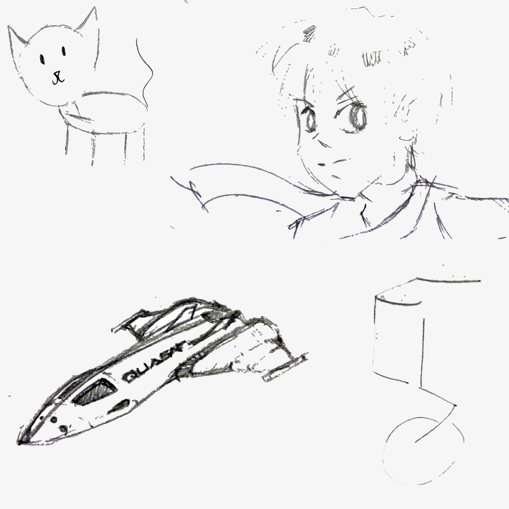 Some Unfinished sketches provided by awesome artists (will be scanned better for final game)